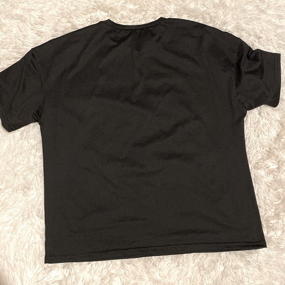 Black biker shorts oversized Tshirt set - Picture 3 of 10